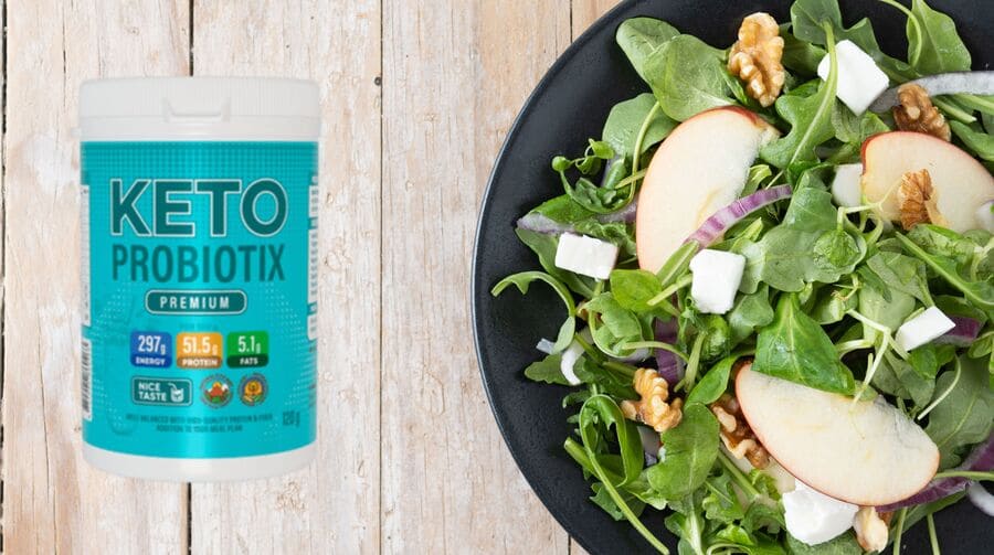 Supliment alimentar natural Keto Probiotix pentru a susține dieta keto